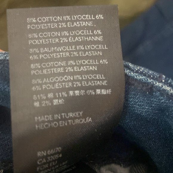 Anthropologie Blue Flare & Wide Leg Jeans - Picture 4 of 5